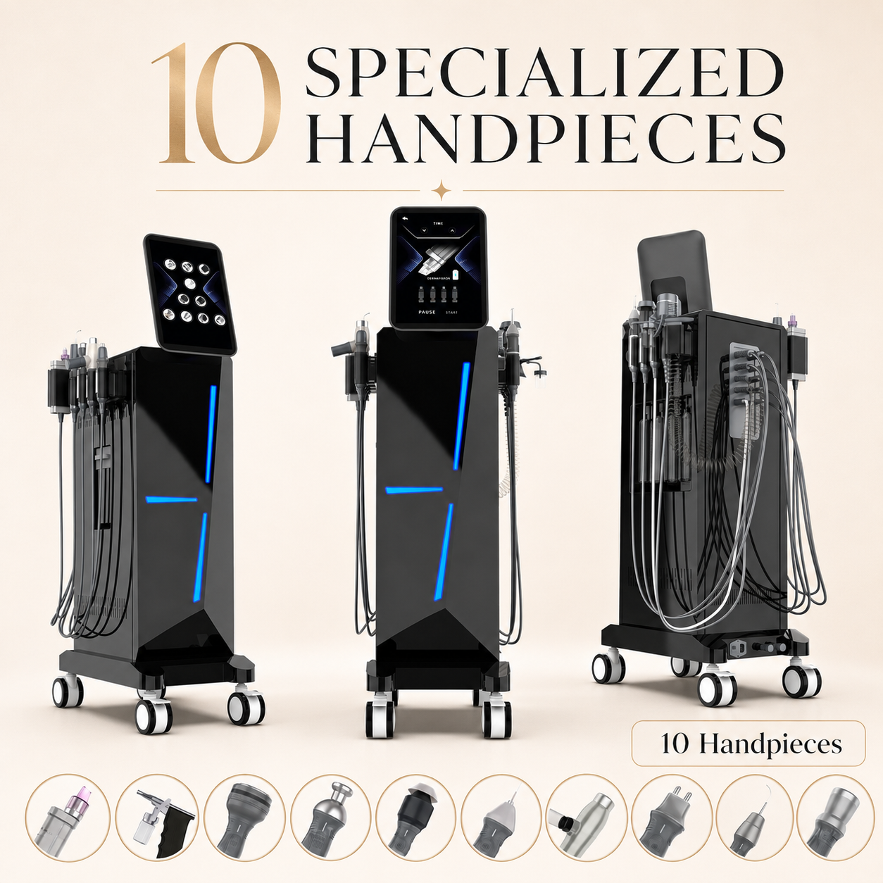 10-in-1 Hydro Dermabrasion Facial System