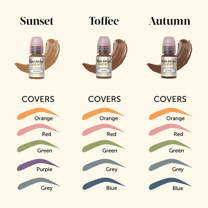 Tina Davies Sunset Brow Kit